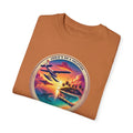 Josies On A Vacation Far Away Graphic Unisex Garment-Dyed T-shirt