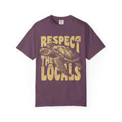 Respect the Locals T-Shirt — Sea Turtle Conservation Graphic Tee