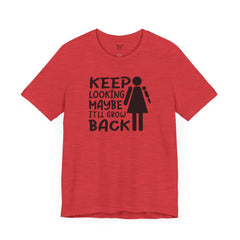 Funny Amputee Quote - Unisex Short Sleeve Tee,Amputee Awareness,Gift For Him,Gift For Her,Fun Amputee Gift,Arm Amputee,Limb Loss Awareness