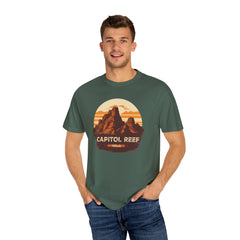 Capitol Reef National Park Graphic, Comfort Colors Soft Relaxed Fit Unisex Garment-Dyed T-shirt