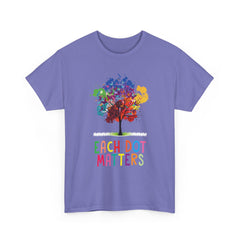 EACH DOT MATTERS Tree Unisex Heavy Cotton Tee / International Dot Day / Happy Dot Day / Teachers / Children / Elementary School