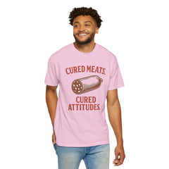 Cured Meats Graphic Tee - Funny Foodie Wear, Gift for Meat Lovers