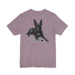 Dog Mom T-Shirt — Personalized Your Dog Image  Tee (Custom Name)
