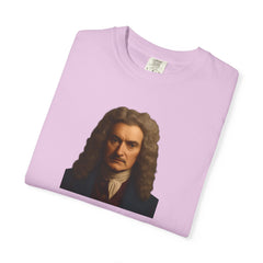Isaac Newton Quote T-Shirt — "Gravity wasn't my idea" Scientific Humor Tee