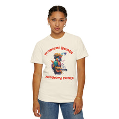 Tropical Beats Graphic T-Shirt — Feathery Feats Design