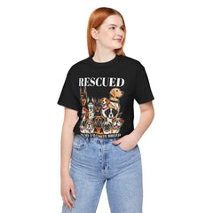 RESCUED IS MY Favorite Breed - Unisex Jersey Short Sleeve Tee