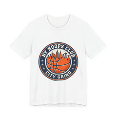 City Grind Varsity Basketball Tee | NY Hoops Club, streetwear collegiate