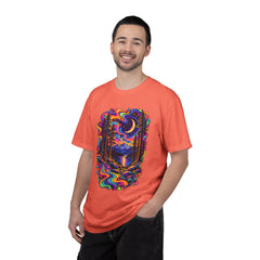 Mystical Psychedelic Moonlit Forest T-Shirt