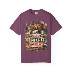 All Animals Are Pettable T-Shirt – Funny Animal Lover Wildlife Design