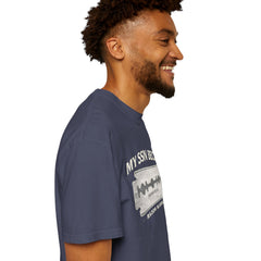 My SSN Became Razor Blades Graphic Vintage Submarine Veteran Tee