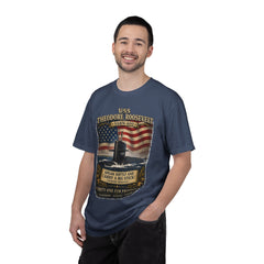 USS Theodore Roosevelt SSBN-600 T-Shirt – "Speak Softly and Carry a Big Stick" Patriotic Submarine Tee