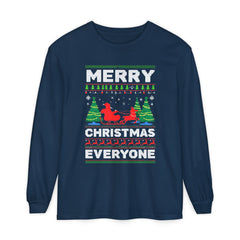 Merry Christmas Everyone Long Sleeve T-Shirt - Unisex Holiday Apparel