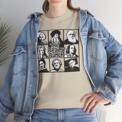 The Brainy Bunch Tee — Vintage Scientist Portraits Graphic T-Shirt