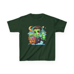 Kids Halloween Frankenstein Monster Tee