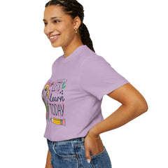 Floral Teacher T-Shirt - Comfort Colors Soft