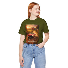 Find Your Red Barchetta Vintage Car T-Shirt