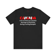 Funny Canadian Language Quote Unisex Tee