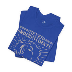 Never Underestimate the Power of a Barber Tee - Unisex Short Sleeve Shirt, Barber Gift, Hair Stylist Apparel, Funny Barber Shirt, [...]