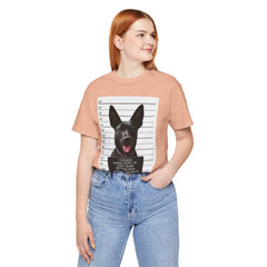 K9 Mugshot Personalized with your Dog T-Shirt