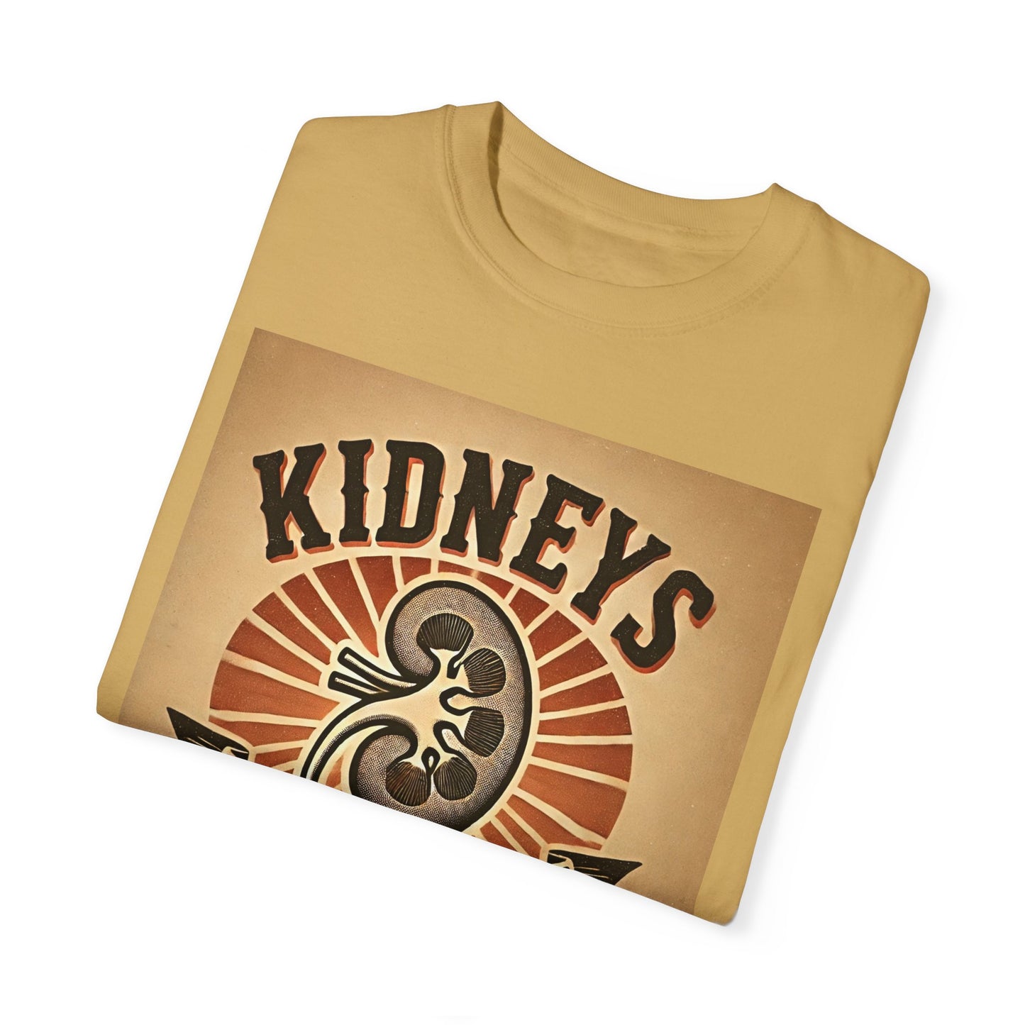 Kidneys The Original Filter, Graphic Unisex Garment-Dyed T-shirt