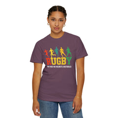 Rugby Players Rainbow Graphic T-Shirt