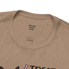 Personalized Your Dog and its name Mother's Day T-Shirt — 'Treats. Walks. Toys. Naps.