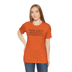Limb Awareness Unisex Tee | Amputee Awareness Gift, Lost Leg Design