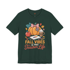 Fall Vibes Teacher Life T-Shirt