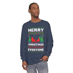 Merry Christmas Everyone Long Sleeve T-Shirt - Unisex Holiday Apparel
