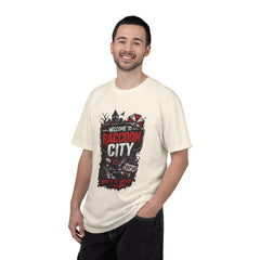 Raccoon City Graphic T-Shirt — "Welcome to Raccoon City" Horror Gamer Tee