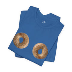 Funny Sexist Bagel Tee - The Bagels Are Hot Come An Get Em Graphic Shirt