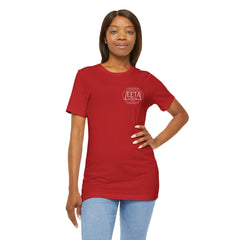 Elmont Teachers Association EETA Breast Logo - Unisex Crew Neck Tee