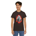 Fiery Fire Ghost - Graphic Unisex Heavy Cotton Tee