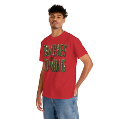 ZOMBIES ARE COMING! Graphic Unisex Heavy Cotton Tee
