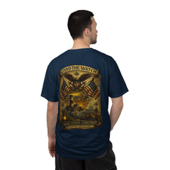 Stand the Watch Lighthouse Series T-Shirt — Patriotic Lighthouse Graphic Tee