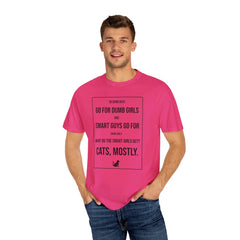 Phil Dunphy Phil-losophy - Unisex Garment-Dyed T-shirt | Modern Family | Cat Humor | Smart Girls | Dumb Girls | Smart Guys | Cat Lover