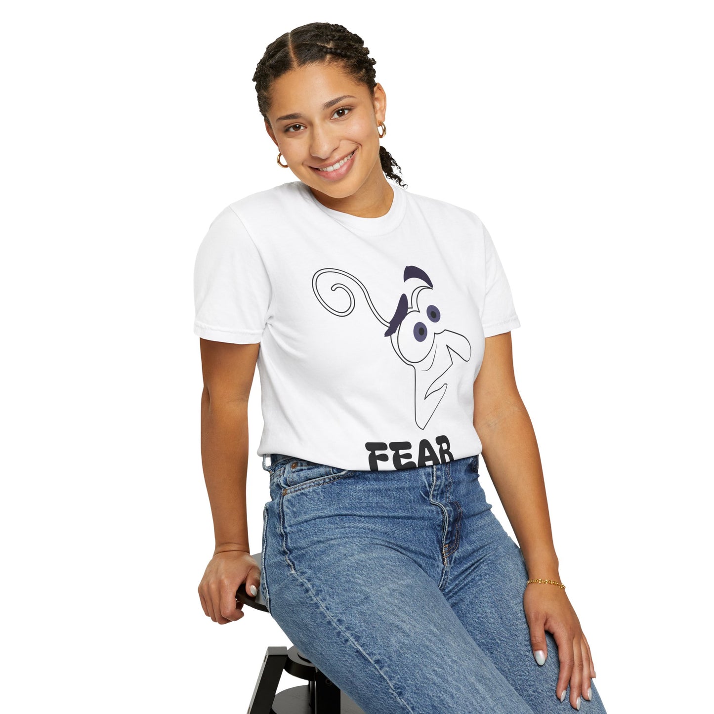 FEAR Emotion Graphic Unisex Comfort Colors Garment Dyed T Shirt