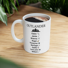 Unique Outlander Ceramic Mug - Perfect Gift for Coffee Lovers, Unique Fan Gift