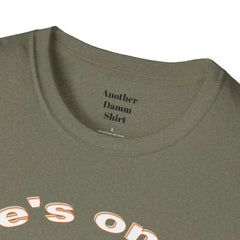 Josie's On A Vacation Far Away Come Around And Talk It Over  Unisex Softstyle T-Shirt  80s Rock The Outfield