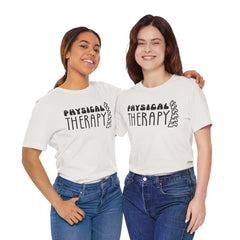 Physical Therapy Unisex Tee - Spine Graphic Gift for PT Student