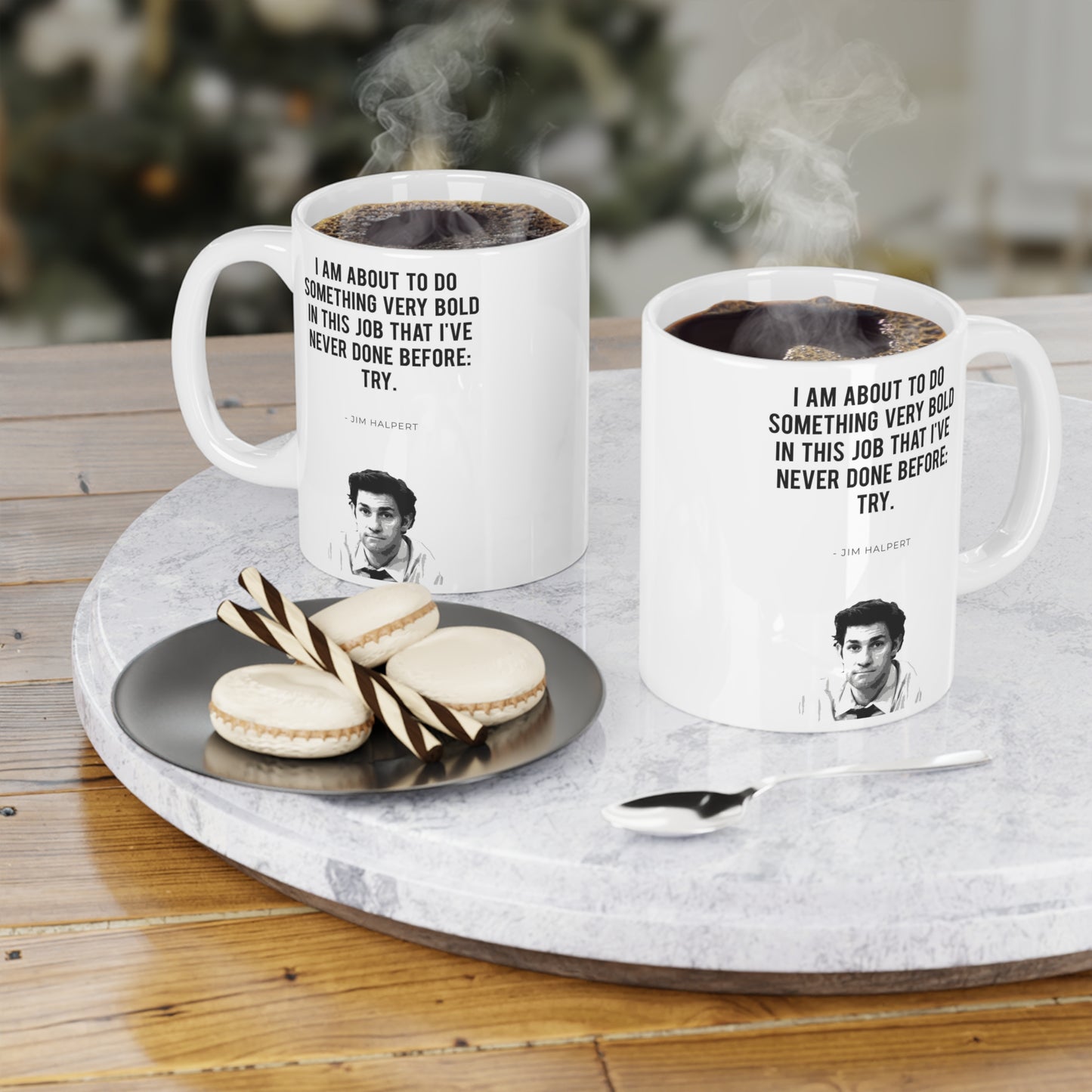 The Office Jim Halpert Quote - Ceramic Mugs (11oz\15oz\20oz)