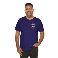 Montana Rules Tee - “3 Things You Don’t Do in Montana: Don’t Pet the Buffalo, Outdrink Canadians, Mess with Cowboy Music”