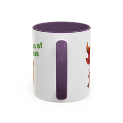 Russell Sage College Mascot Characters 11oz or 15 oz Ceramic Mug - Personalize your mug with your grad year by entering it in the notes field before you complete your purchase