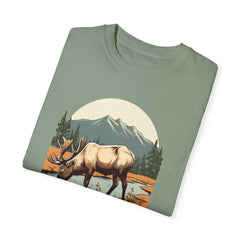 Grand Teton National Park Graphic, Comfort Colors Soft Relaxed Fit Unisex Garment-Dyed T-shirt