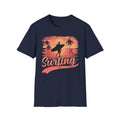 Surfing Unisex Softstyle Graphic T-Shirt