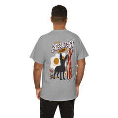 Breakfast Club Dog T‑Shirt — Retro Bacon & Eggs Graphic Tee