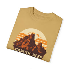 Capitol Reef National Park Graphic, Comfort Colors Soft Relaxed Fit Unisex Garment-Dyed T-shirt