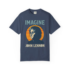 John Lennon Imagine T-Shirt, Vintage Graphic Tee, Music Lover Gift, Unisex Casual Wear, Retro Art Shirt