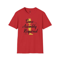 Some Assembly Required - Unisex T Shirt,Amputation Awareness,Limb Loss Awareness,Gift For Her,Gift For Him,Leg Amputee,Arm Amputee