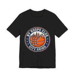 City Grind Varsity Basketball Tee | NY Hoops Club, streetwear collegiate